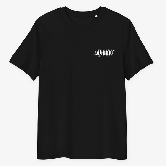 GetNude Ambigram T-Shirt | Black